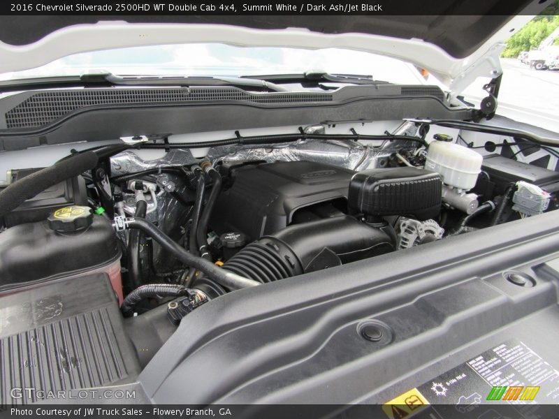  2016 Silverado 2500HD WT Double Cab 4x4 Engine - 6.0 Liter OHV 16-Valve VVT Vortec V8