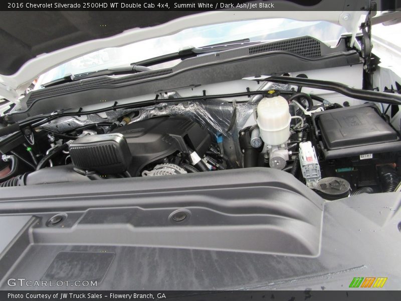  2016 Silverado 2500HD WT Double Cab 4x4 Engine - 6.0 Liter OHV 16-Valve VVT Vortec V8