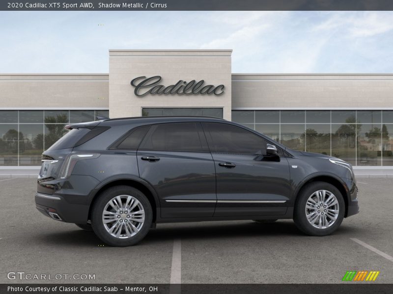 Shadow Metallic / Cirrus 2020 Cadillac XT5 Sport AWD