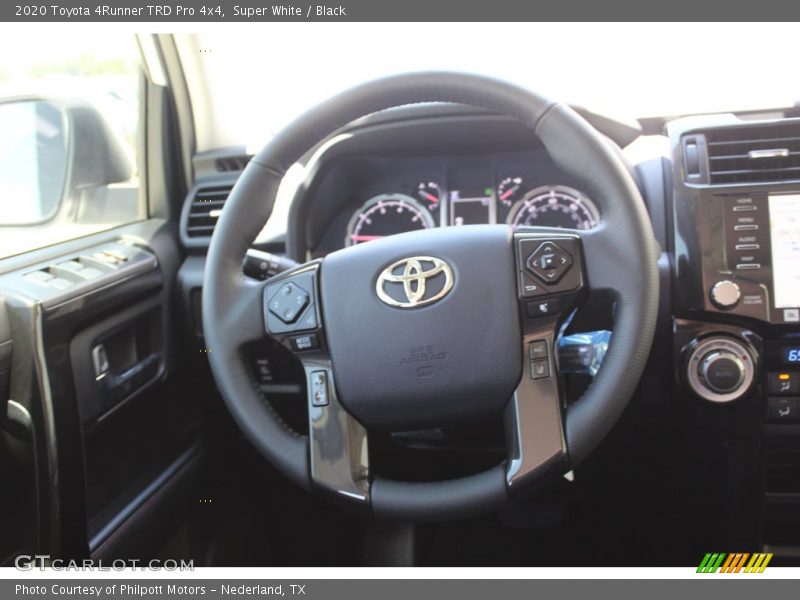 Super White / Black 2020 Toyota 4Runner TRD Pro 4x4