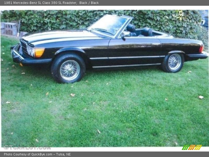  1981 SL Class 380 SL Roadster Black