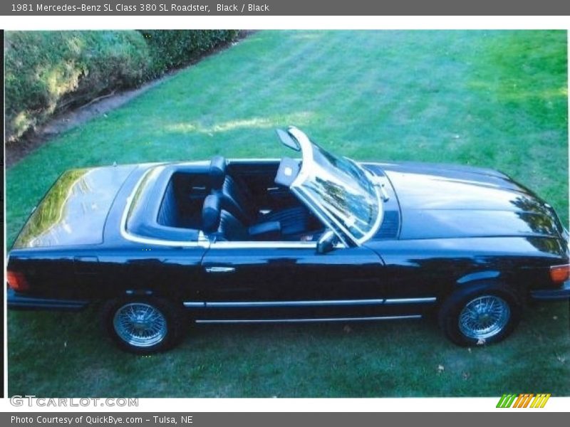  1981 SL Class 380 SL Roadster Black