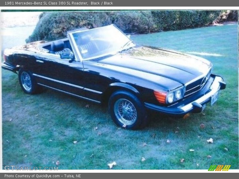  1981 SL Class 380 SL Roadster Black