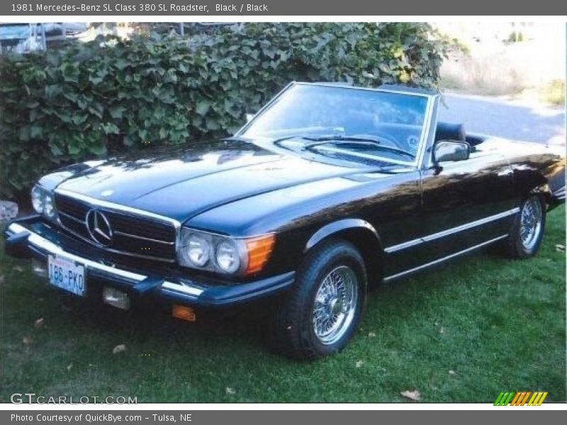  1981 SL Class 380 SL Roadster Black