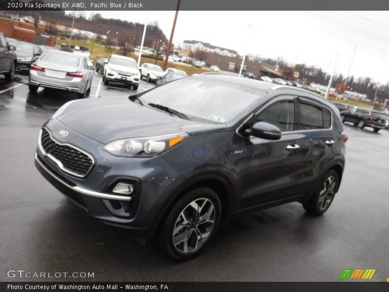 Pacific Blue / Black 2020 Kia Sportage EX AWD