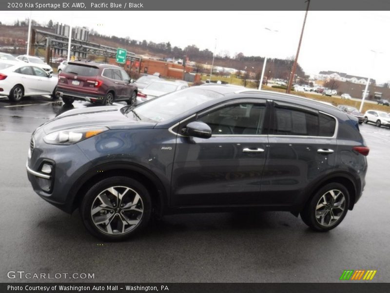 Pacific Blue / Black 2020 Kia Sportage EX AWD