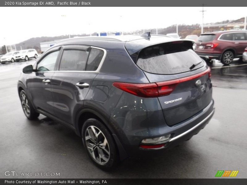 Pacific Blue / Black 2020 Kia Sportage EX AWD