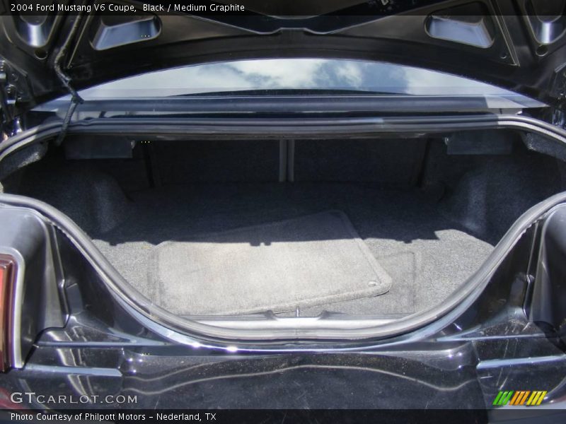 Black / Medium Graphite 2004 Ford Mustang V6 Coupe