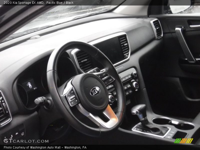 Pacific Blue / Black 2020 Kia Sportage EX AWD