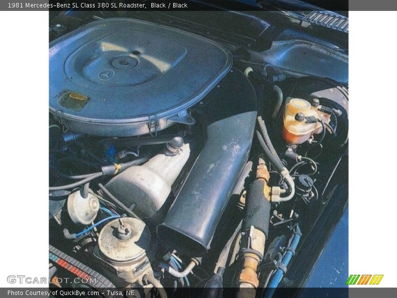  1981 SL Class 380 SL Roadster Engine - 3.8 Liter SOHC 16-Valve V8