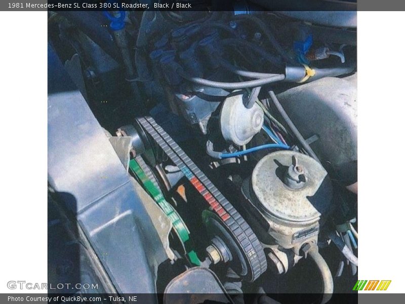  1981 SL Class 380 SL Roadster Engine - 3.8 Liter SOHC 16-Valve V8