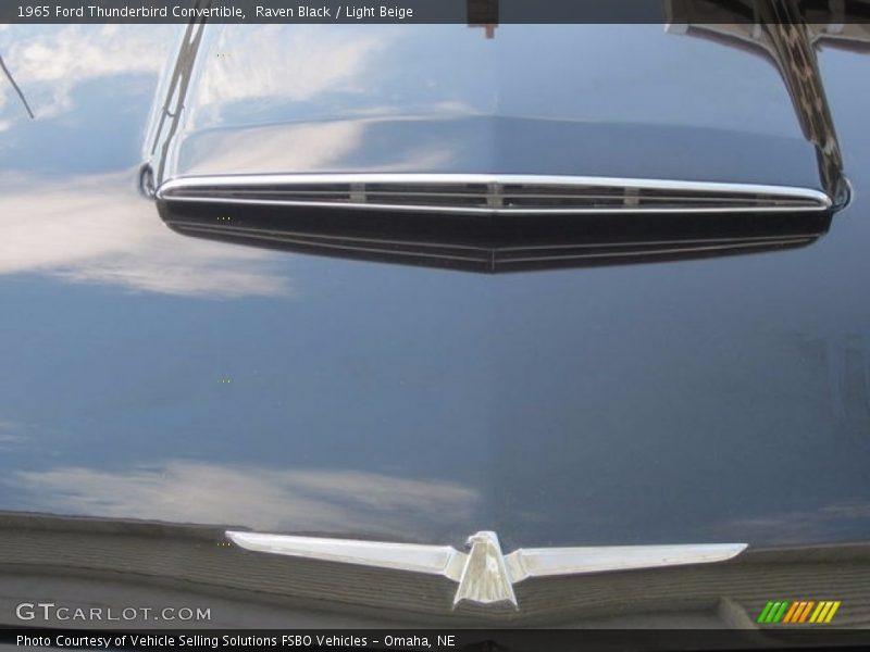 Raven Black / Light Beige 1965 Ford Thunderbird Convertible