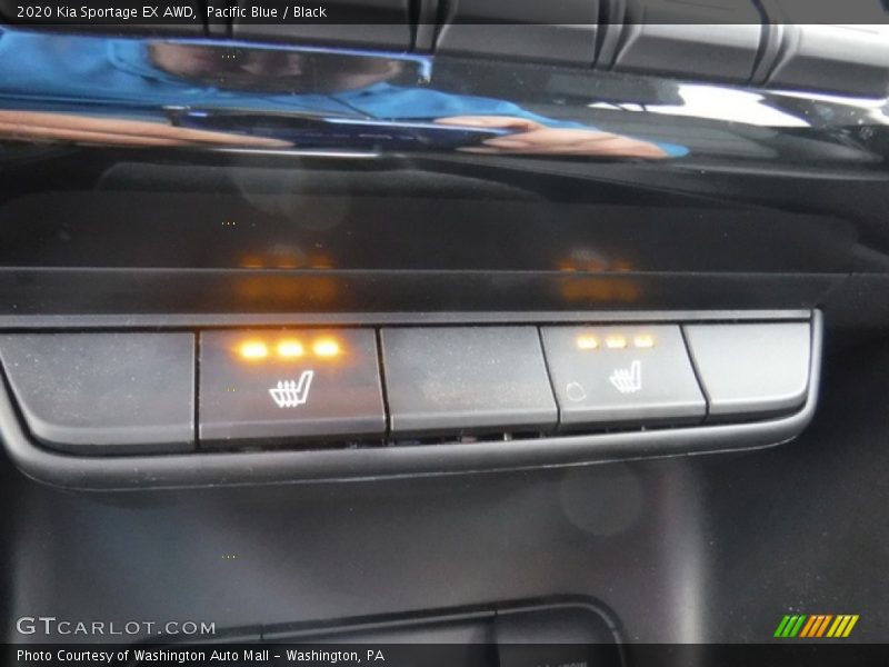 Pacific Blue / Black 2020 Kia Sportage EX AWD