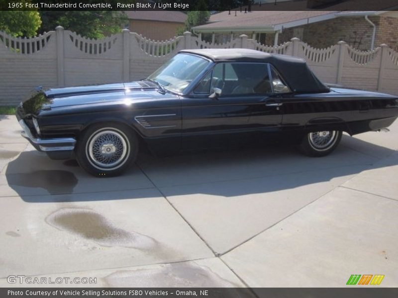  1965 Thunderbird Convertible Raven Black
