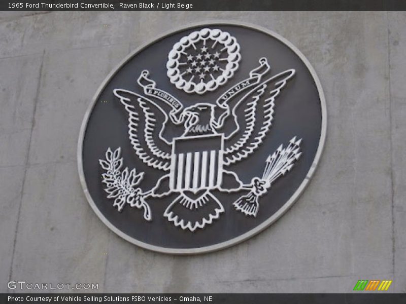 Raven Black / Light Beige 1965 Ford Thunderbird Convertible