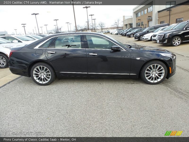 Manhattan Noir Metallic / Sahara Beige 2020 Cadillac CT6 Luxury AWD