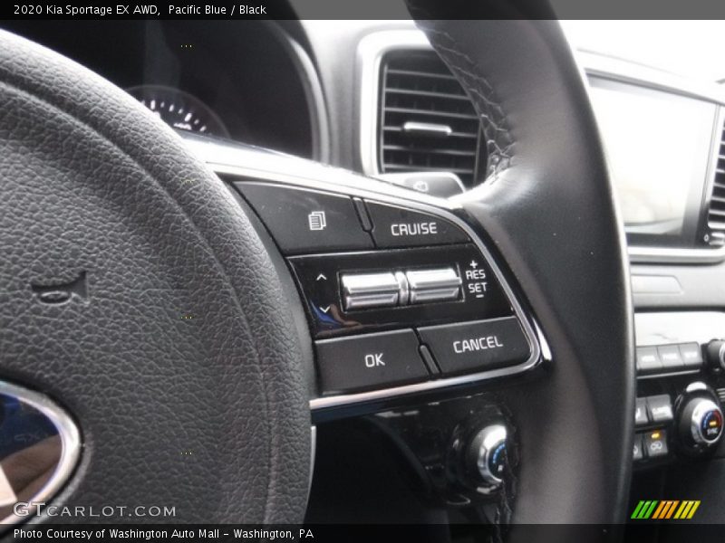 Pacific Blue / Black 2020 Kia Sportage EX AWD