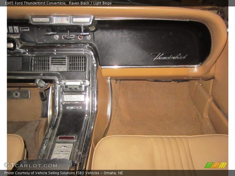 Dashboard of 1965 Thunderbird Convertible