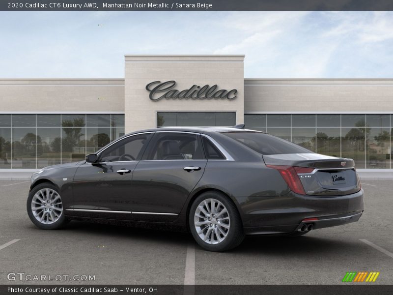 Manhattan Noir Metallic / Sahara Beige 2020 Cadillac CT6 Luxury AWD