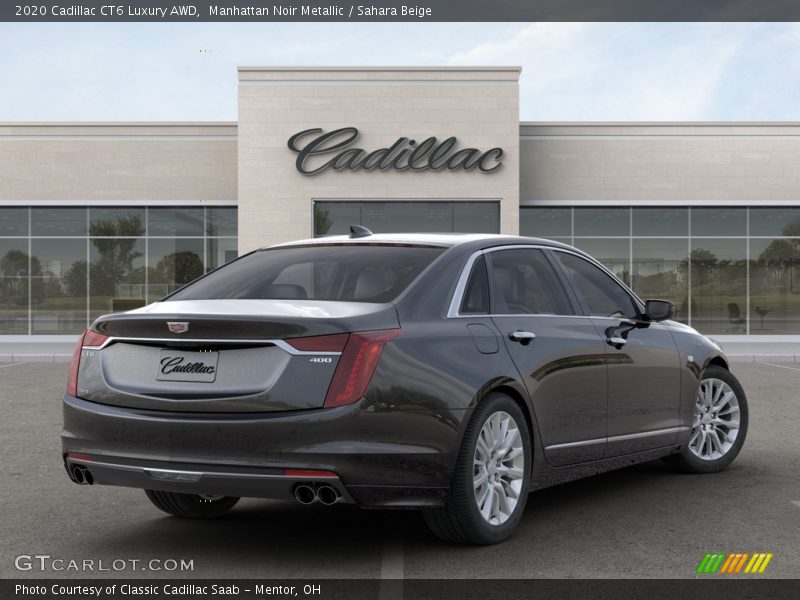 Manhattan Noir Metallic / Sahara Beige 2020 Cadillac CT6 Luxury AWD