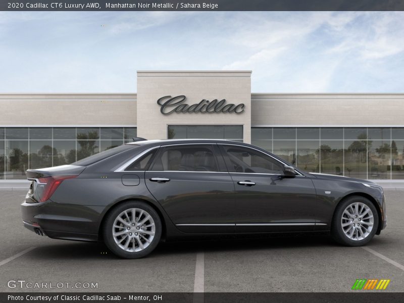 Manhattan Noir Metallic / Sahara Beige 2020 Cadillac CT6 Luxury AWD