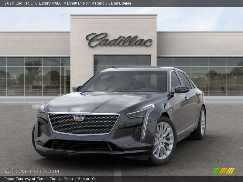 Manhattan Noir Metallic / Sahara Beige 2020 Cadillac CT6 Luxury AWD