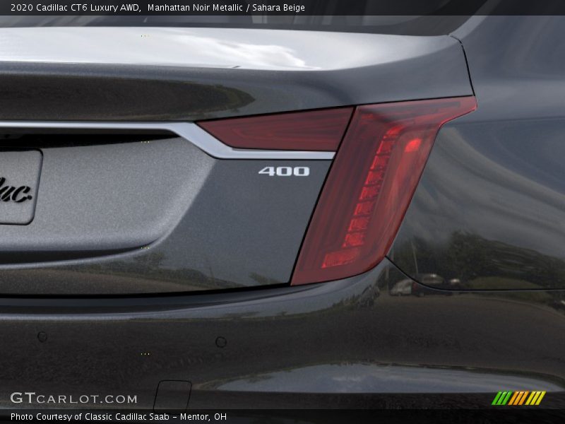 Manhattan Noir Metallic / Sahara Beige 2020 Cadillac CT6 Luxury AWD