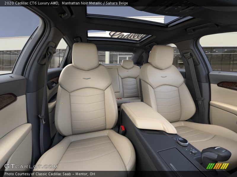 Manhattan Noir Metallic / Sahara Beige 2020 Cadillac CT6 Luxury AWD