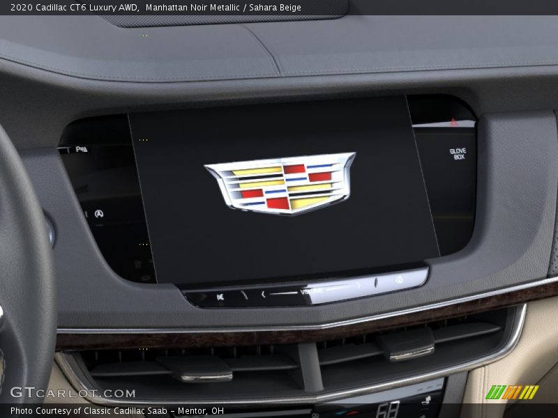 Manhattan Noir Metallic / Sahara Beige 2020 Cadillac CT6 Luxury AWD