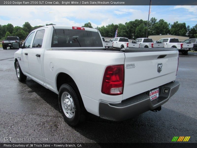 Bright White / Dark Slate/Medium Graystone 2010 Dodge Ram 2500 SLT Crew Cab