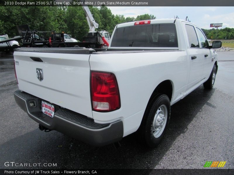 Bright White / Dark Slate/Medium Graystone 2010 Dodge Ram 2500 SLT Crew Cab