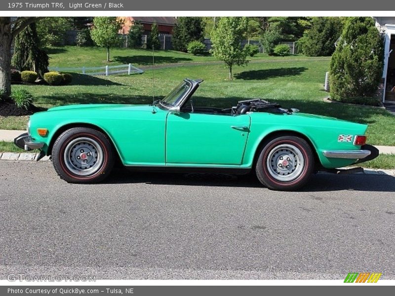  1975 TR6  Light Green