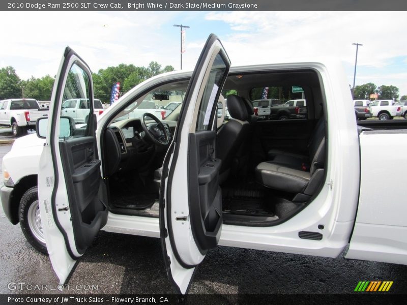 Bright White / Dark Slate/Medium Graystone 2010 Dodge Ram 2500 SLT Crew Cab