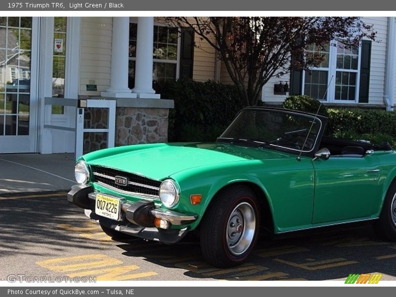 Light Green / Black 1975 Triumph TR6