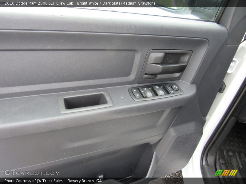 Bright White / Dark Slate/Medium Graystone 2010 Dodge Ram 2500 SLT Crew Cab