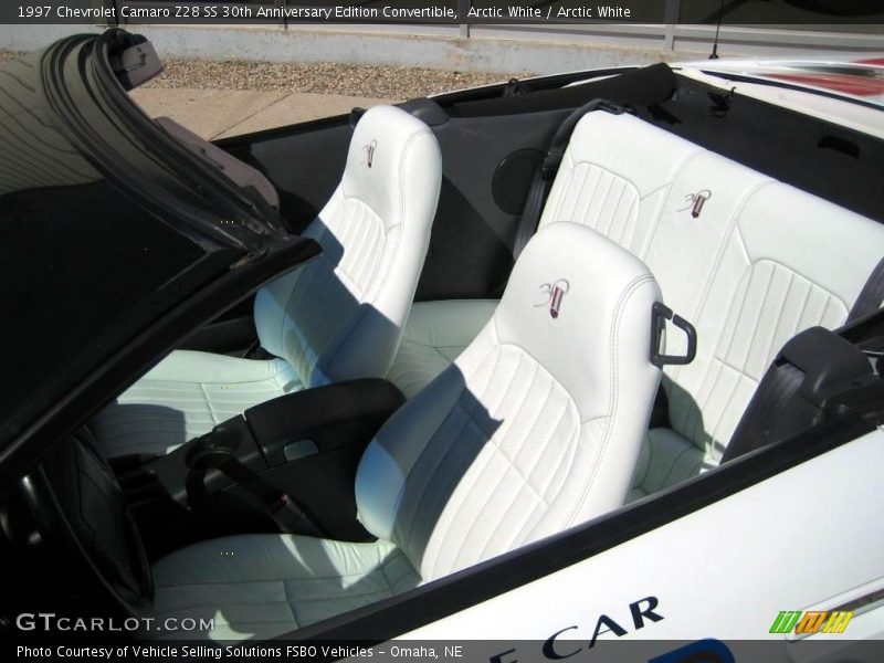 Arctic White / Arctic White 1997 Chevrolet Camaro Z28 SS 30th Anniversary Edition Convertible