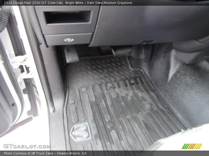 Bright White / Dark Slate/Medium Graystone 2010 Dodge Ram 2500 SLT Crew Cab