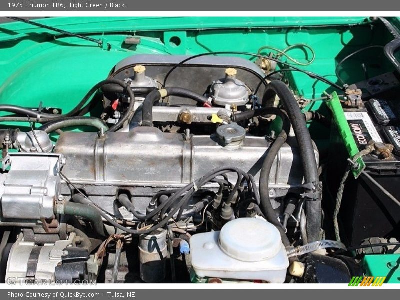  1975 TR6  Engine - 2.5 Liter OHV 12-Valve Inline 6 Cylinder