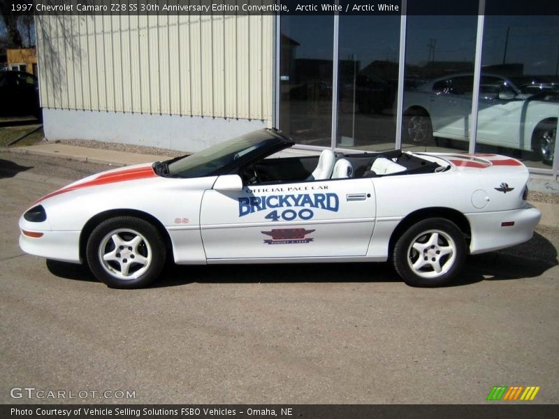  1997 Camaro Z28 SS 30th Anniversary Edition Convertible Arctic White