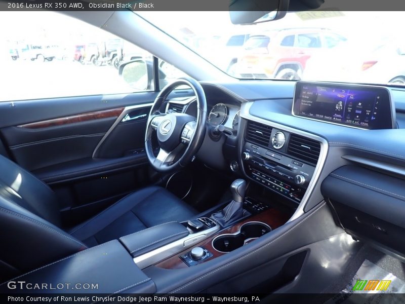 Obsidian Black / Black 2016 Lexus RX 350 AWD