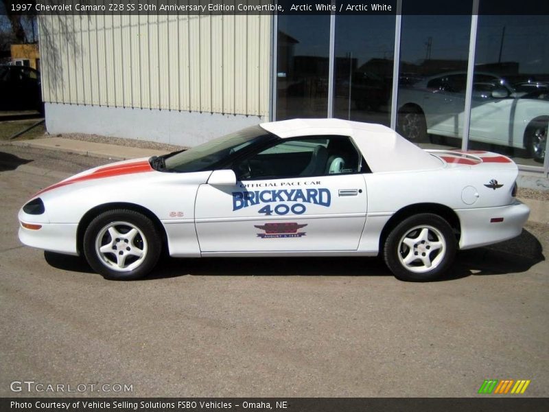  1997 Camaro Z28 SS 30th Anniversary Edition Convertible Arctic White