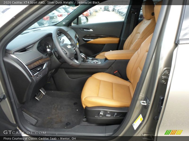 Silver Dusk Metallic / Sedona/Jet Black 2020 Cadillac XT4 Sport AWD