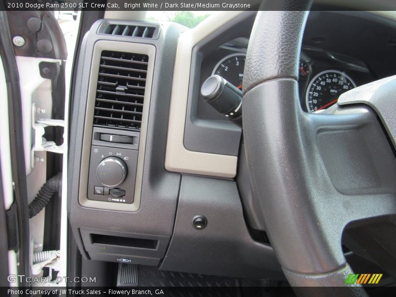 Controls of 2010 Ram 2500 SLT Crew Cab