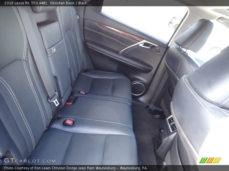 Obsidian Black / Black 2016 Lexus RX 350 AWD