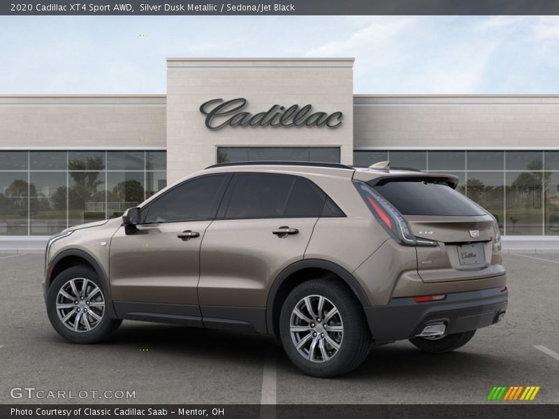 Silver Dusk Metallic / Sedona/Jet Black 2020 Cadillac XT4 Sport AWD