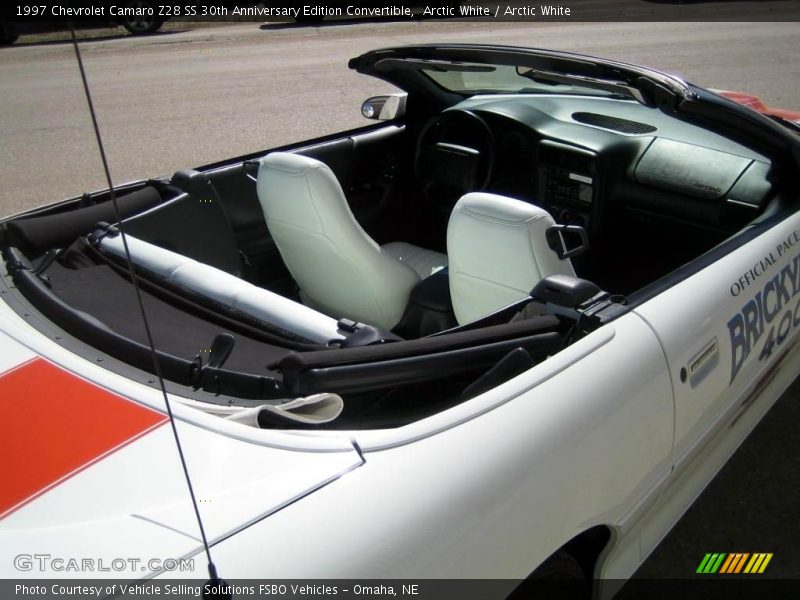 Arctic White / Arctic White 1997 Chevrolet Camaro Z28 SS 30th Anniversary Edition Convertible