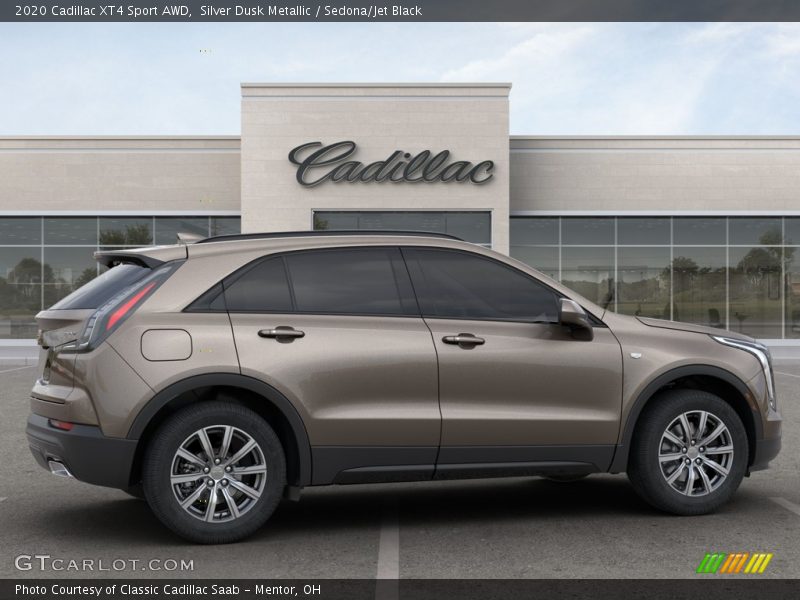 Silver Dusk Metallic / Sedona/Jet Black 2020 Cadillac XT4 Sport AWD