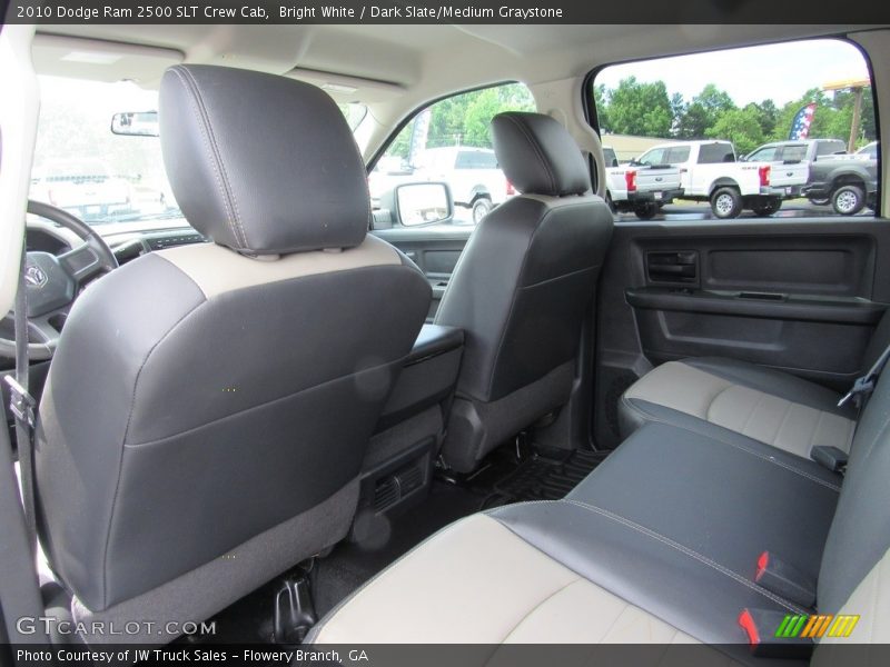 Rear Seat of 2010 Ram 2500 SLT Crew Cab