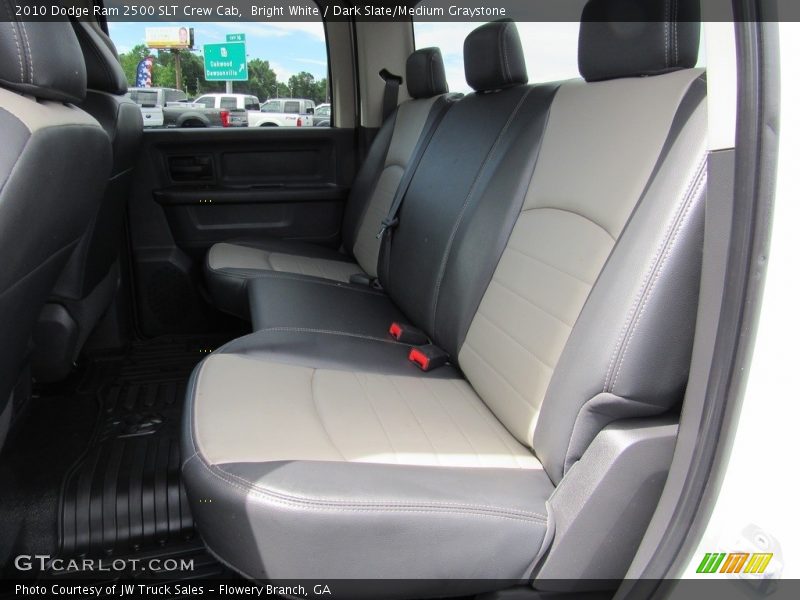 Rear Seat of 2010 Ram 2500 SLT Crew Cab