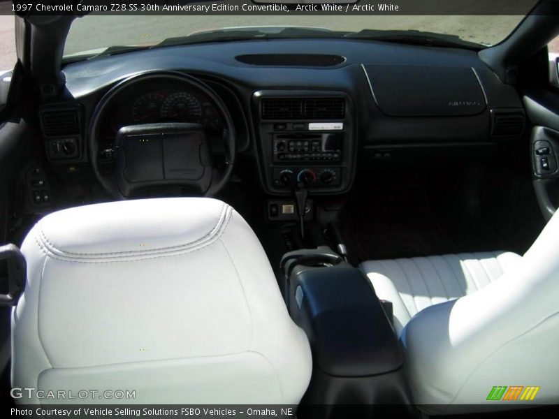 Arctic White / Arctic White 1997 Chevrolet Camaro Z28 SS 30th Anniversary Edition Convertible